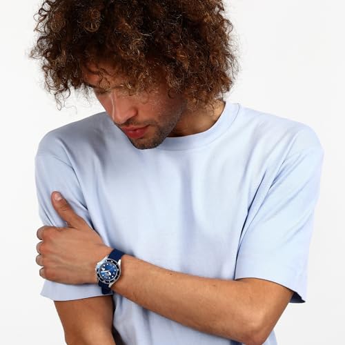 Sector No Limits Orologio Uomo, Tempo, Data, Analogico, Cinturino In Acciaio, Collezione 230 - R3251161056 - 4