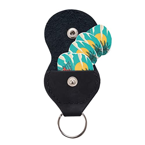 Sunset Beach Palm Tree Lot de 6 médiators pour guitare acoustique, guitare électrique, basse, ukulélé – fins, moyens et… - Les Beatles, Paul McCartney, John Lennon, RIngo Starr, George Harrison Sunset Beach Palm Tree Lot de 6 médiators pour guitare acoustique, guitare électrique, basse, ukulélé – fins, moyens et… – Image 6