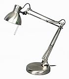 V-LIGHT Energy-Saving 4.5W LED Architect Style Task Lamp, Brushed Nickel Finish (VSL407BN)