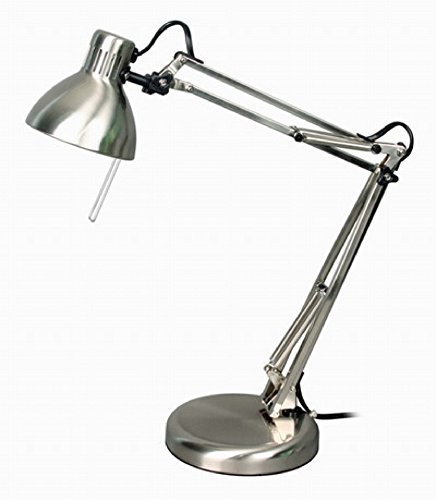 V-Light Energy-Saving 4.5W Led Architect Style Task Lamp, Brushed Nickel Finish (Vsl407Bn) #TOP23