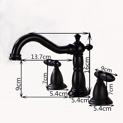 Robinet de salle de bain 3 trous pour vasque moderne et routine matinale fluide