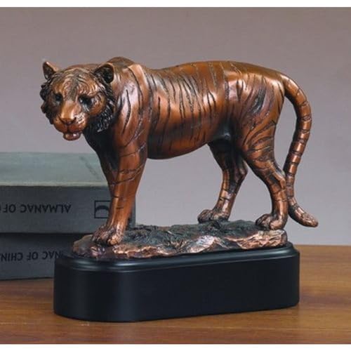 Treasure of Nature Tiger Statue - Bronze Finished Figurine