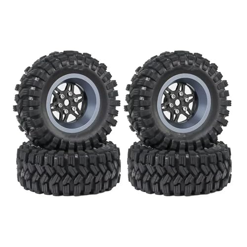 RC�A�b�v�O���[�h�R���|�[�l���g For TRX4M For SCX24 AX24 For FCX24 1/18 1/24 4 �� 62 �~�����[�g�� 1.2 �J�[�{���t�@�C�o�[�r�[�h���b�N�z�C�[���^�C���Z�b�g RC �N���[���[�Ԃ̃A�b�v�O���[�h���i(Ti