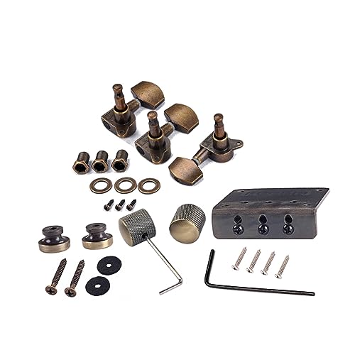 Totority Accordeur De Guitare Bouton De Commande De Guitare Bouton De Sangle Guitare Basse Mécaniques Pour Guitare Acoustique Boutons De Réglage De Guitare Guitares Accessoires Pont - Les Beatles, Paul McCartney, John Lennon, RIngo Starr, George Harrison Totority Accordeur De Guitare Bouton De Commande De Guitare Bouton De Sangle Guitare Basse Mécaniques Pour Guitare Acoustique Boutons De Réglage De Guitare Guitares Accessoires Pont – Image 4
