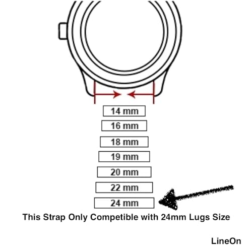 Image of Lineon Men's BLACK Silicone Rubber Watch Straps Bands Waterproof For Fossil Bannon, Machine, Watch Replacement with Installation Tools and Pins (Include)