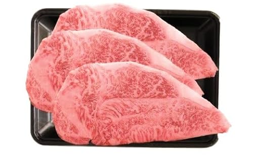 山形牛 ロースステーキ 約 200g × 3枚