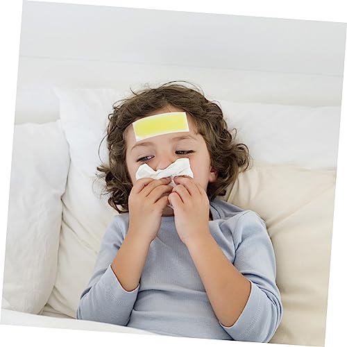 Beaupretty Almofada De Gel De Resfriamento 60 Pçs Remendo De Prevenção De Insolação Remendo De Febre