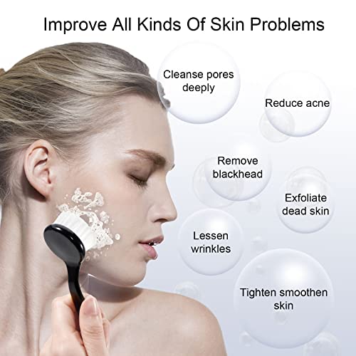 Beomeen BME017-7COLORS 7 Pack Facial Cleansing Brush, Facial Exfoliating Brush Face Wash Scrub Exfoliator Brush thumb #1