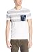 Original Penguin Men's Ss Enginereed Feeder Stripe T-Shirt