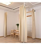 Amazon|IMIEE つっぱり式 間仕切り カーテンポール 部屋仕切り Amazon|IMIEE つっぱり式 間仕切り カーテンポール 部屋仕切り