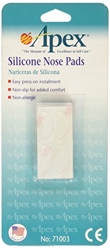 Apex Silicone Nose Pads, 2 Pair
