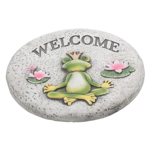 HANABASS Piedras Decorativas Para Jardín Losas De Para Exteriores Piedras Para Escalones De Césped Decoración De Patio Para Pasarelas Adornos De Jardín Para Terrazas