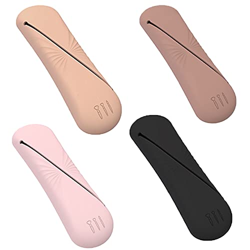 Makeup Brush Storage Bag, 4pc Brush Cosmetic Bag Portable Travel, Silicone Makeup Brush Holder, Organiser Makeup Brush Storage Box Makeup Bag, Portable Makeup Face Brush Cosmetic Bag Cover