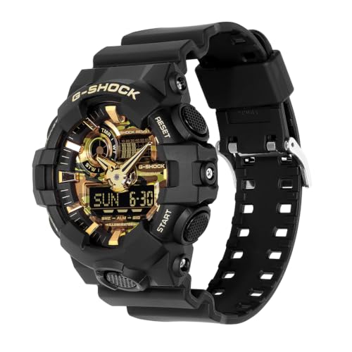 Image of Casio G-Shock GA-700CF-1ADR Analog-Digital Gold Watch Men (G1817)