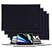 CamKix Microfiber Cover Cloth Cleaning Set - Compatible with Apple MacBook Pro (15-16”) - 4X Keyboard Liner Cloth, 1x Double Sided Cloth and 1 x Lens Cleaning Paper Tissue Booklet