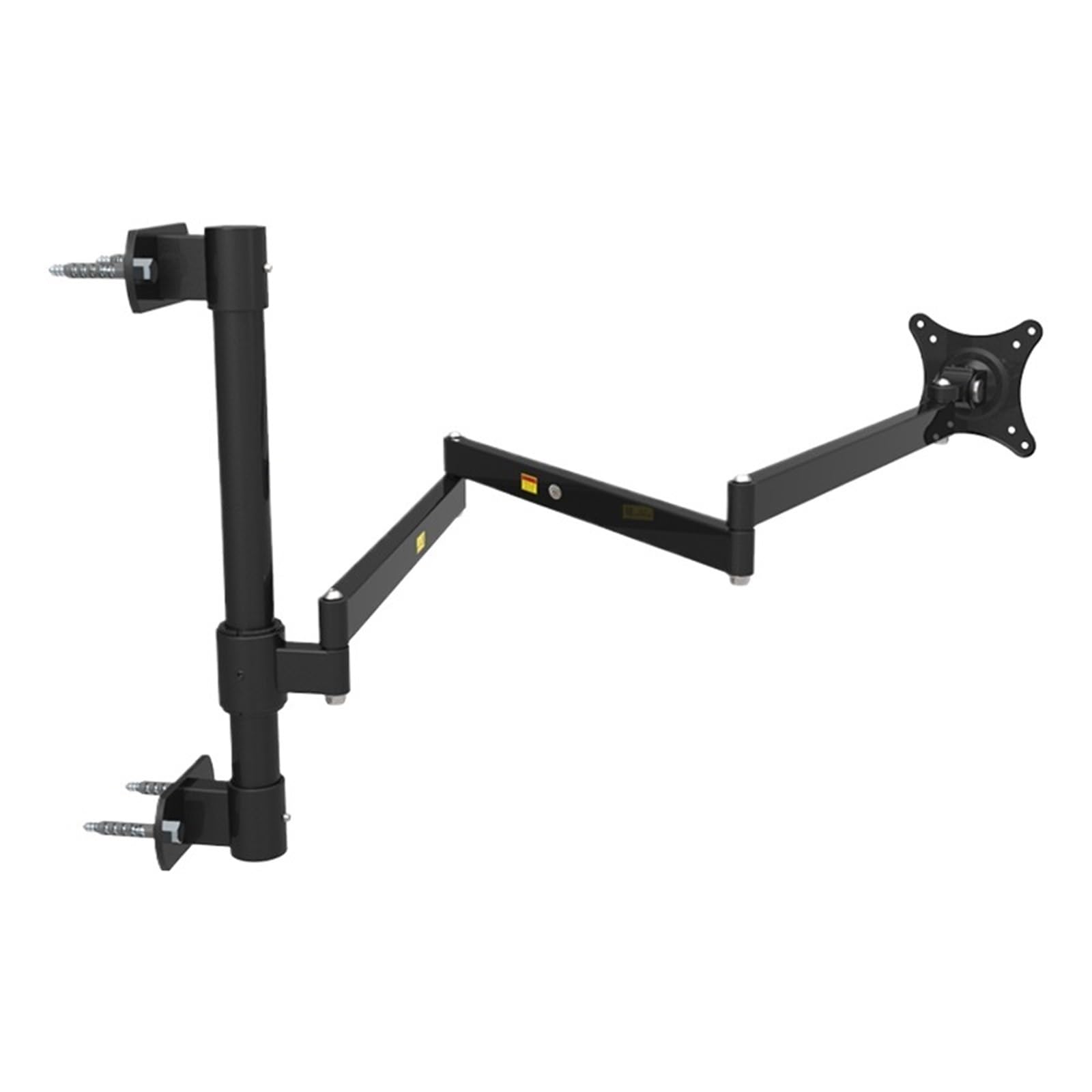 YLUPVT Wall-mounted computer ear-picking monitor stand bedside folding lifting and rotating lazy computer stand extended