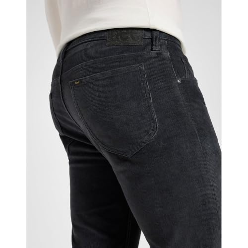 Lee - Jeans Herren - Slim Straight Fit - Rider - Dunkelgrau Gedeckt – Ansicht 6