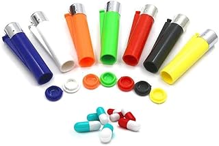 anglerholics Stash Lighter Secret Stash Diversion Lighter with Hidden Storage Secret Compartment Safe for Diversion and Hiding Private Items at Home, Festivals, Car, Travel etc