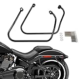 VPZMT Saddlebags Support Bracket Mount Rack Kit Fits for Harley Softail Slim FLSL Street Bob FXBB Models (2018-2025 )