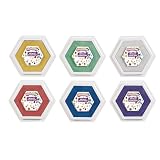 Colorations METSTAMP Metallic Washable Stamp Pads (Pack of 6)