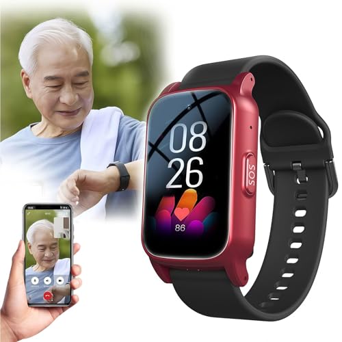 Pulsera de reloj inteligente para personas mayores, reloj con rastreador GPS con...