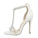 High Heel Sandaletten für Damen sind ein optisch toller Begleiter durch den Sommer. Durch den Absatz sorgen sie für feminine Eleganz, die Variante mit Plateau zaubert endlos lange Beine. Zu den beliebten Farbtönen zählen vor allem Weiß, Silber, Schwarz, Braun und Beige. Die hübschen Schuhe passen wunderbar zum luftigen Sommerkleid, aber auch zu extravaganteren Kleidern bei Festen oder einem gehobenen Dinner.