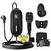 Produktbild dé Ladekabel Typ 2 Schuko 3,68kW[1-phasig, 20m, 6-16A] EV Chargers mit Steuerbarer Digitalanzeige für Elektroauto, Ladekabel e Auto für Model 3/Y, ID.3, ID.4, ID.5, MG4, Q4, Gla und Anderen PHEV/EV