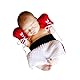 Baby Boxhandschuh Set, Neugeborenes Foto Kostüm, Häkeln Strick Fotografie Requisiten Outfits, Fotoshooting Kostüm für Junge