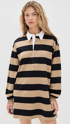 Good American Women's Jersey Polo Mini Dress2