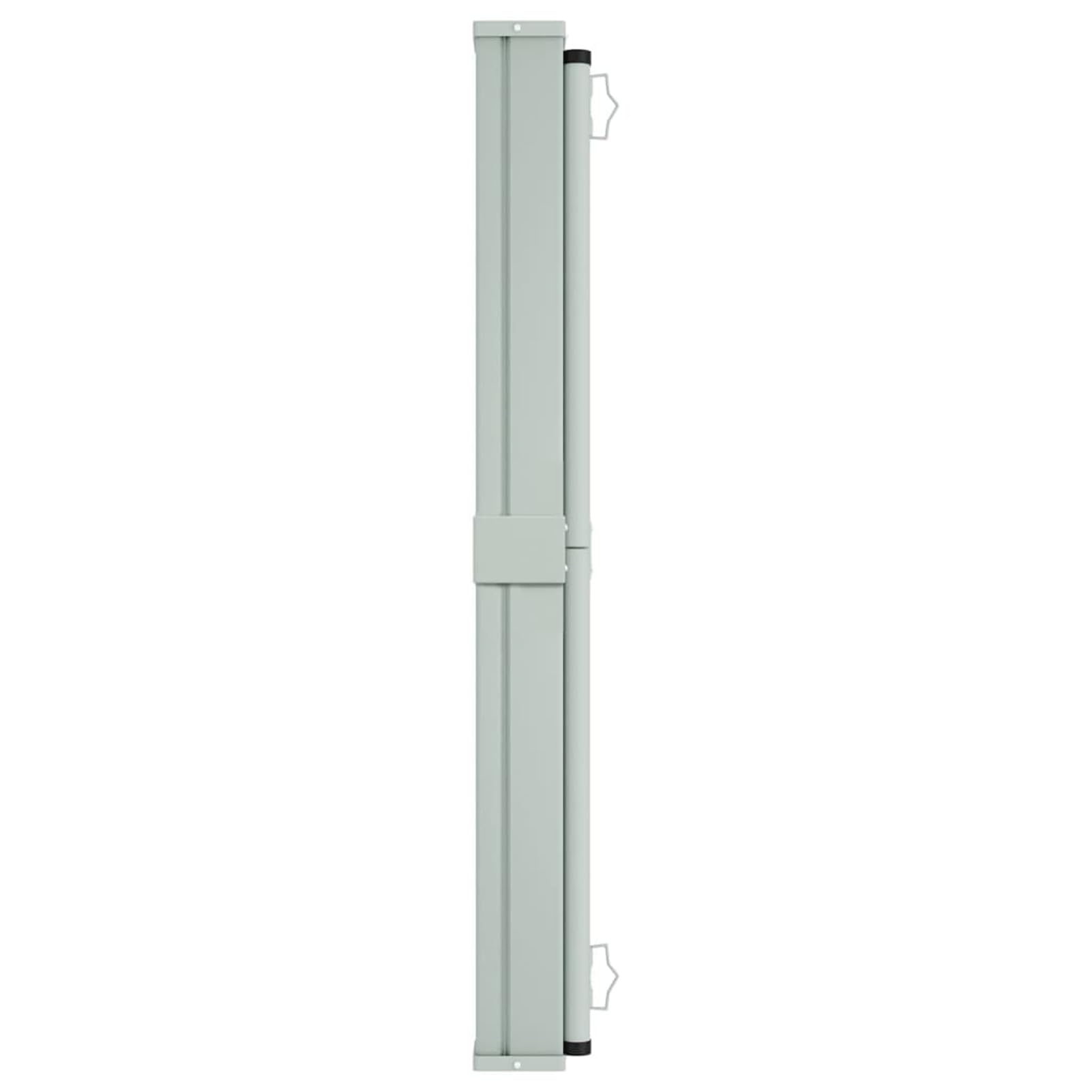 ShGaxin Einziehbare Seitenmarkise für Patio, Markisen für den Außenbereich, Terrasse, Markise für Wohnwagen, Sommer, Markise für Balkon, cremefarben, 140 x 600 cm