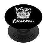 corona de amor virgen del rocio Este diseño a cuadros blanco y negro cuenta con una corona con el signo del zodiaco Virgo en la parte superior. La corona está coloreada con colores de patrón de estampado de cebra y la frase Virgo Queen. Obtén este gran diseño para mostrar tu patrón de cebra amor y signo del zodiaco