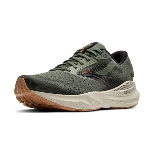 Brooks Adrenaline GTS 24 Stützender Laufschuh für Herren, Thymian/Schwarz/Pelikan