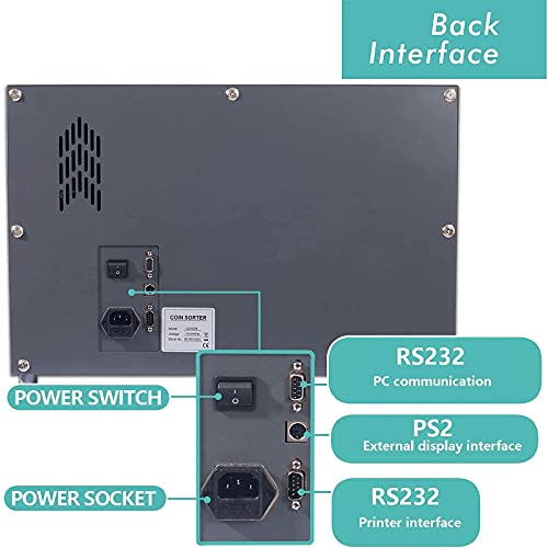 Ribao Rb-80-Rp Thermal Pos Printer And Cs-600B Heavy Duty Coin Sorter #TOP4