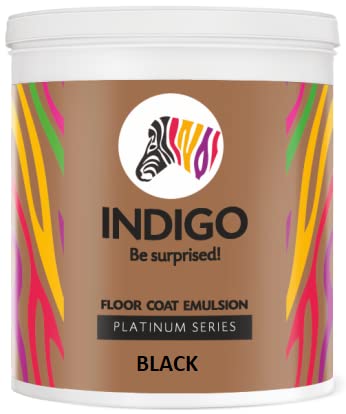 INDIGO Paint Black Glossy Finish 1 L