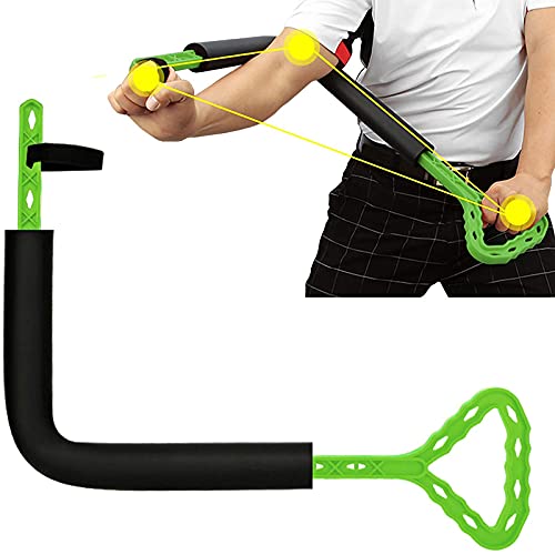 L Type Golf Swing Trainer, Aid Arm Posture Golf Spinner,Indoor Plane Motion Swing Trainer for Training Aid Beginners & Professionals