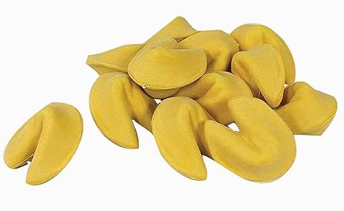 Props4shows Plastic Fortune Cookies - Pack Of 12