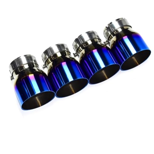 Embout d'échappement inox noir pour BMW M2 M3 M4 F80 F82 F83 F87 Dark Grey