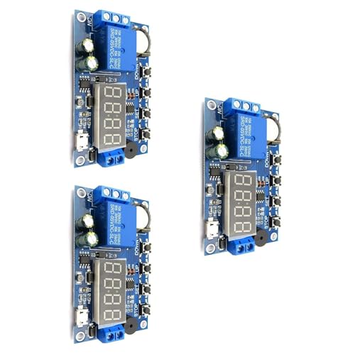 Temporizador de retardo digital para automatización de iluminación y motores de 5-30V 5