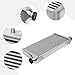 Futchoy Universal Aluminum Intercooler Universal Turbo Intercooler 2.5