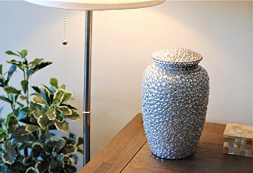 Today'S A Gift Diamond Sprinkled : Human Ashes Cremation Urn | Crystal Studded Urn thumb #3