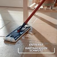 Vileda H2PrO Bodenwischer Ersatzbezug, Mikrofaser | Mikrofaser-Bodenwischer-Bezug | für Hartböden | kompatibel mit Vileda H2PrO | bis 400 Mal befestigen | waschbar bis 60 °C – Ansicht 2