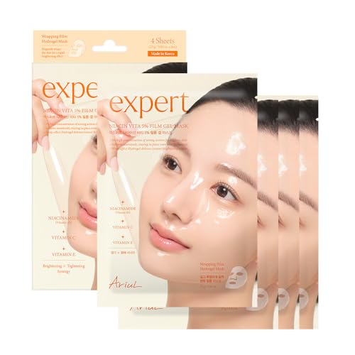 Ariul Hydrogel Collagen Sheet Mask – Korean Face Mask, Multiple Types (Niacin)
