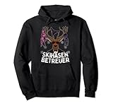 Skihasen Betreuer Apres-Ski Party Crew Aufreisser Hirsch Pullover Hoodie