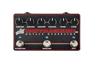 Classic Bass Octave Tone: Produces rich, musical octave down and blend control for thick bass textures. Deluxe Tracking Performance: Improved circuitry delivers smooth, low-latency note response. Flexible Footswitching: Three independent footswitches...