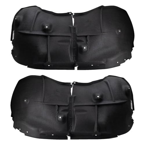 Image of TRQ Front Inner Fender Liner Set Compatible with 2020-2023 GMC Sierra 2500 HD Sierra 3500 HD GM1248314 GM1249314