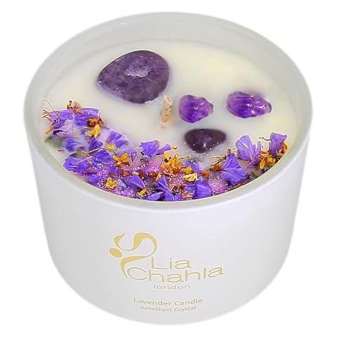 LIA CHAHLA LONDON Lavender Aromatherapy Candle Cover