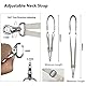 SYMIK Fernbedienungs-Lanyard für DJI DJI Avata 2, Avata, FPV, Phantom 4/3, Inspire Remote Controller 3 FPV Controller 2, Halterung, verstellbarer Halsgurt mit bequemer EVA-Polsterung
