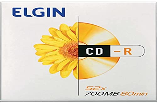 Cd Gravável, Elgin, Cd-R, 700mb, 80min, 52x