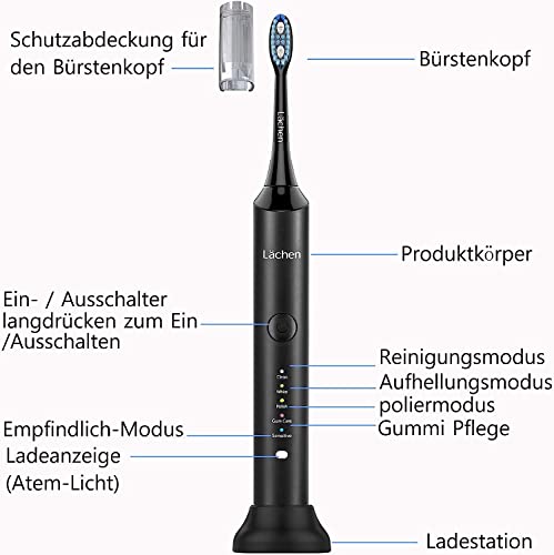 Elektrische Schallzahnbürste von Lächen im Vergleich