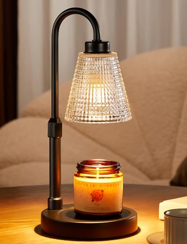 ✅ 8 Best Candle Warmer Lamp 4 Innqoo Candle Warmer Lamp with Timer, Dimmable Candle Warmer for Jar Candles, Height Adjustable Wax Melts Warmer, Birthday Gifts for Women Mom, House Warming Gifts New Home Decor